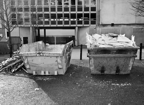 Industrial muck removal process in Wimbledon