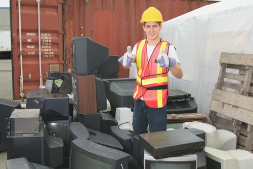 Waste disposal with a skip in Wimbledon