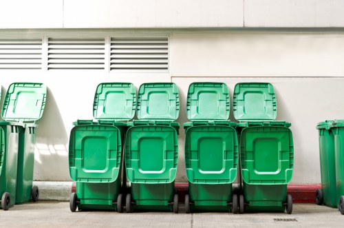 Environmentally friendly demolition waste management in action
