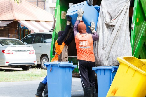 Efficient house clearance process in a Wimbledon home