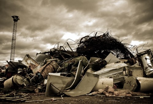 Customer support for garden waste removal